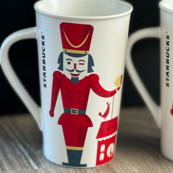 2012 Starbucks Collectors Nutcracker Mugs - Set of 2 - Picture 2 of 4